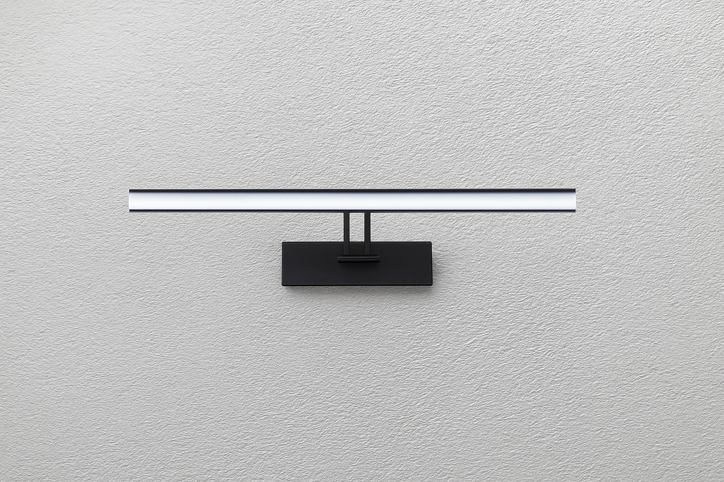 LED Mirror Bathroom Vanity Room Light 40cm 9W Black 4000K (TEKLED)