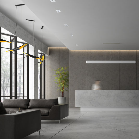 LOW UGR FIXED ALUMINIUM DOWNLIGHT IP20 GU5.3 1 WAY WHITE SQUARE (TEKLED)