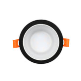 GU5.3 ALUMINIUM RECESSED DOWNLIGHT SPOTLIGHT BLACK AND WHITE (TEKLED)