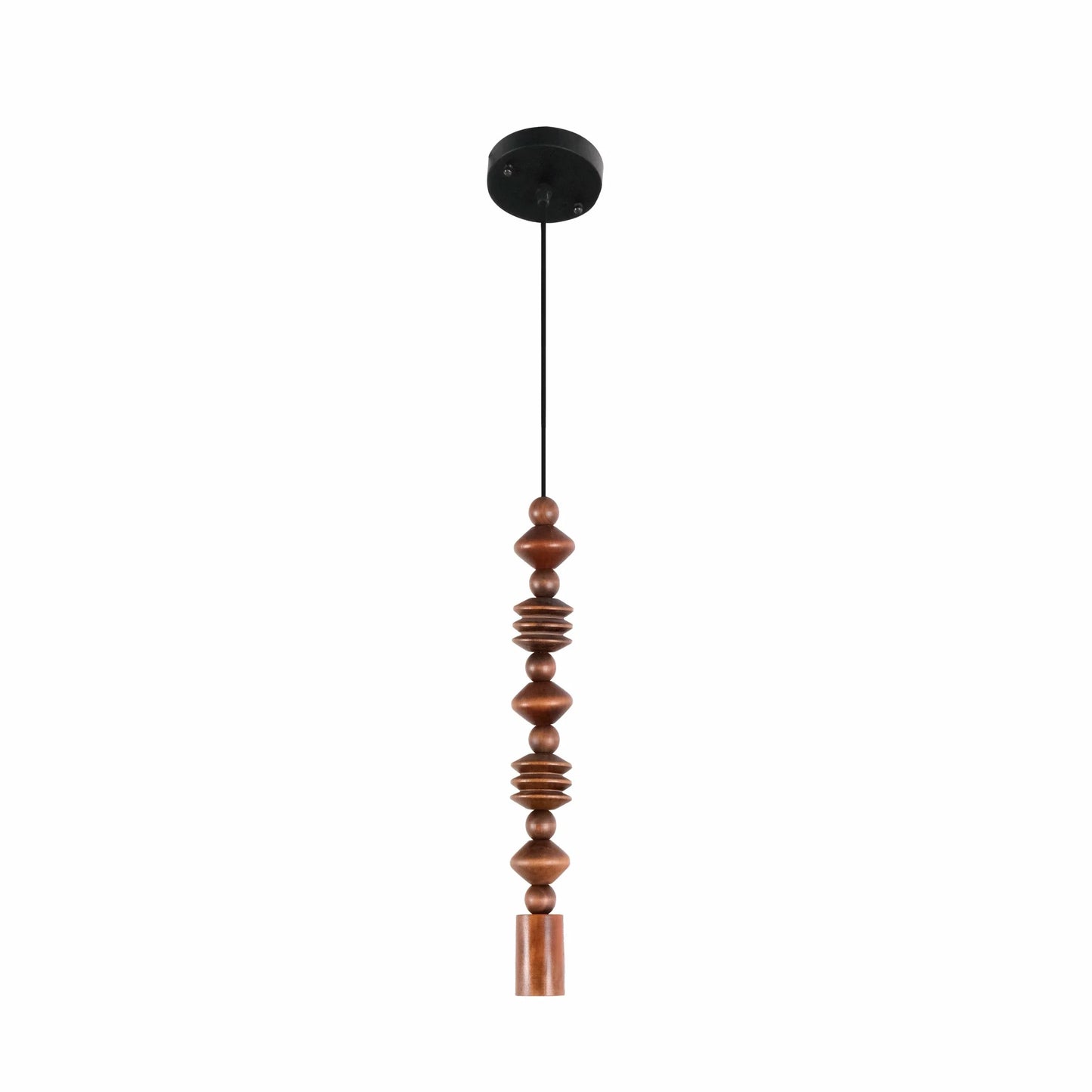 Stone Balance Wood Marble Stack Pendant Ceiling Light E27
