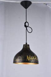 Pendant MD42976-1B E27 D250 BLACK+GOLD (TEKLED)