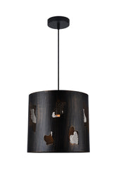 Pendant MD51750A-1M E27 D330 BLACK (TEKAVIZE)