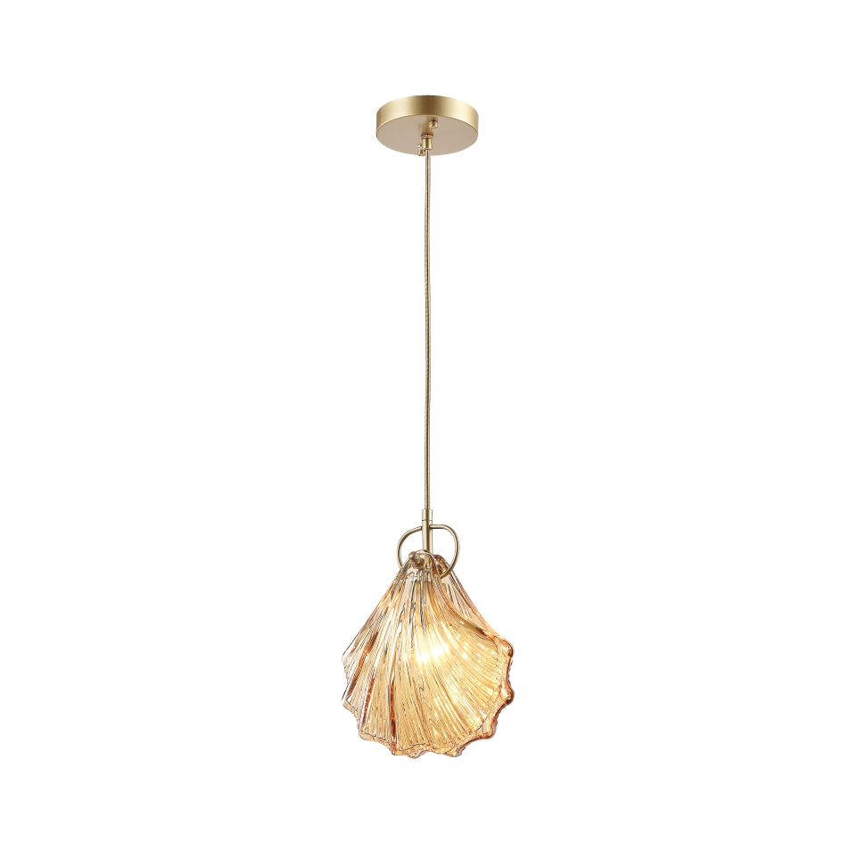 Pendant SY65461-1 GOLD+AMBER 40W E27(TEKAV)