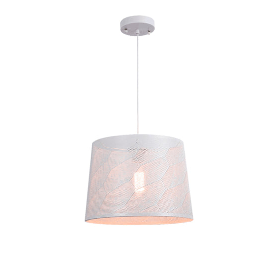 Light Effects Classic Shade Metal Frustum Pendant Ceiling Light E27