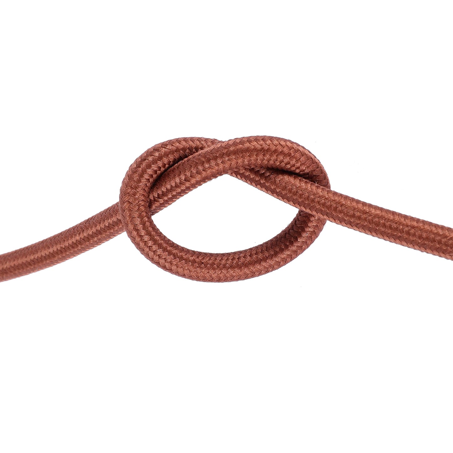 BRAIDED FABRIC LIGHTING CABLE 2X0.75MM 300V 100M/ROLL (TEKLED)