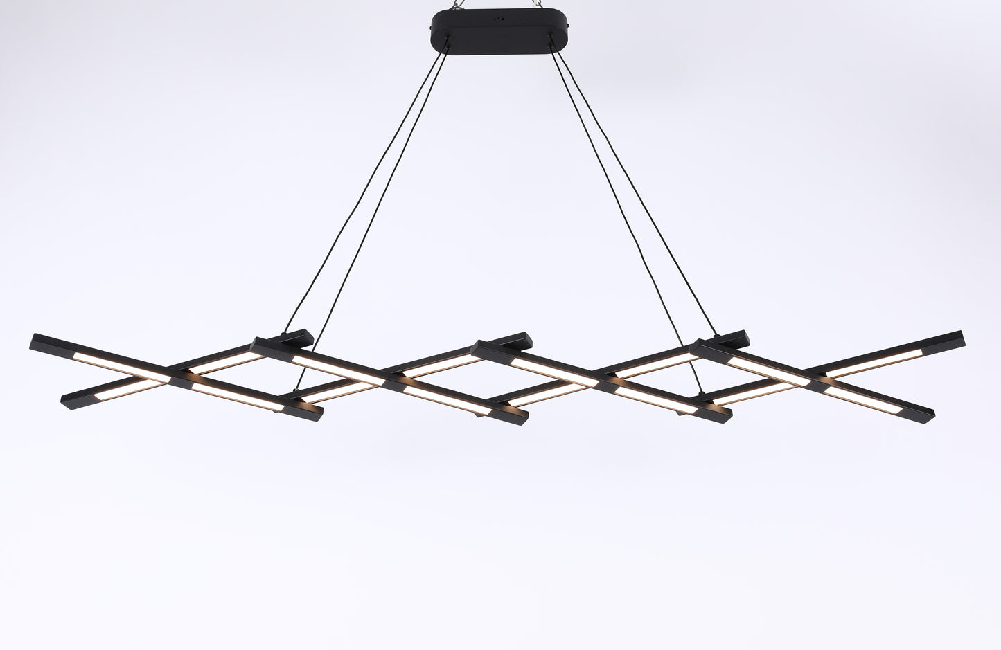 LED PENDANT LAMP BLACK W016 32W 3000K (TEKLED)