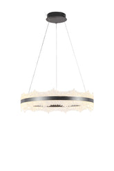 LED PENDANT LAMP GREY C029 D600 3000K (TEKLED)