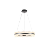 LED PENDANT LAMP GREY C029 D600 3000K (TEKLED)