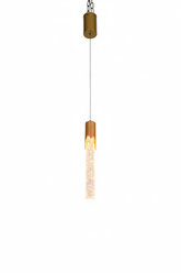 LED PENDANT LAMP GOLD T501-1 3000K (TEKLED)