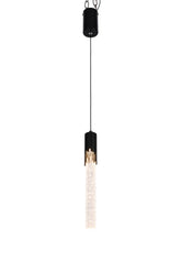 LED PENDANT LAMP BLACK T501-1A 3000K (TEKLED)