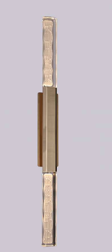 LED WALL LAMP MB6915-2S GOLD 7W 3CCT (TEKLED)