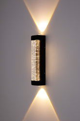 LED WALL LAMP BLACK K002 10W 3000K (TEKLED)