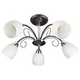 Chandelier MX10305S/5 BLACK+CR E14 60W (AS-AV)