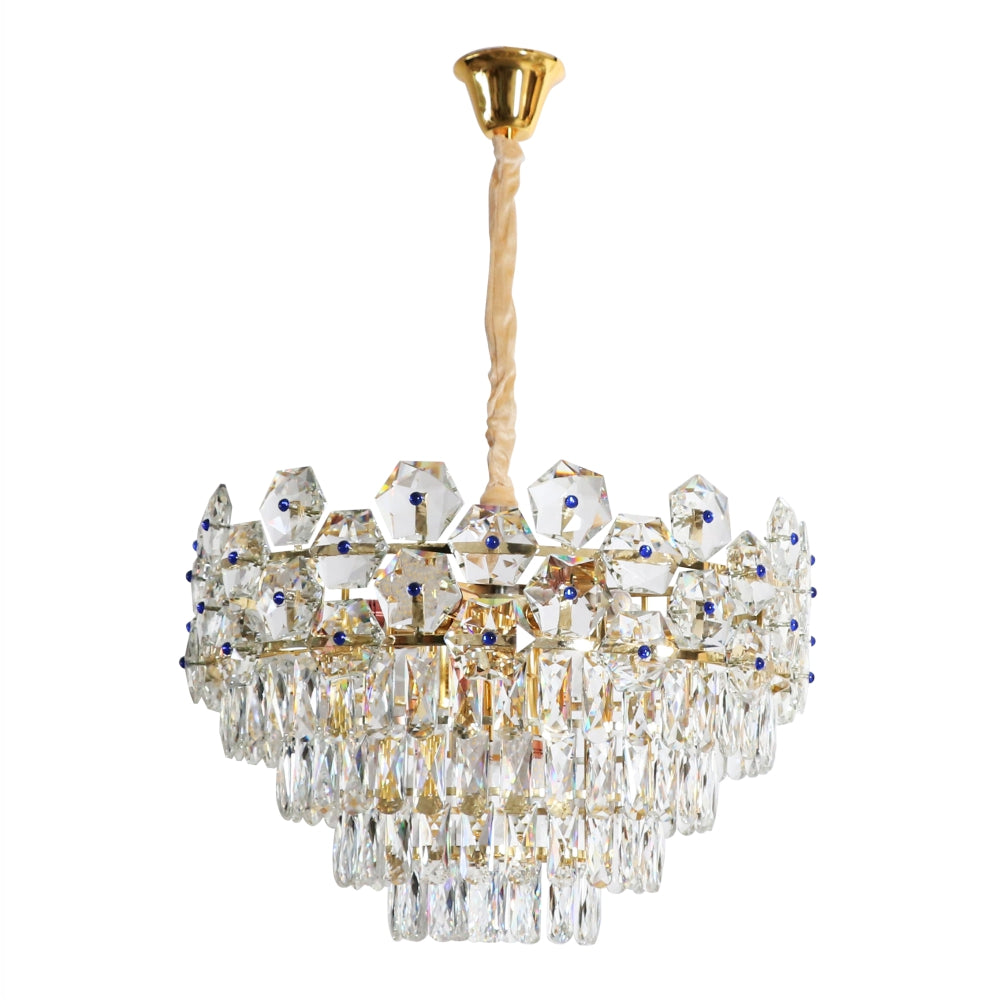 Chandelier 1621-600 15xE14 GOLD (TEKAVIZE)