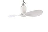 White Fan Lamp BL15 LED 20W 3000~6500K (TEKLED)