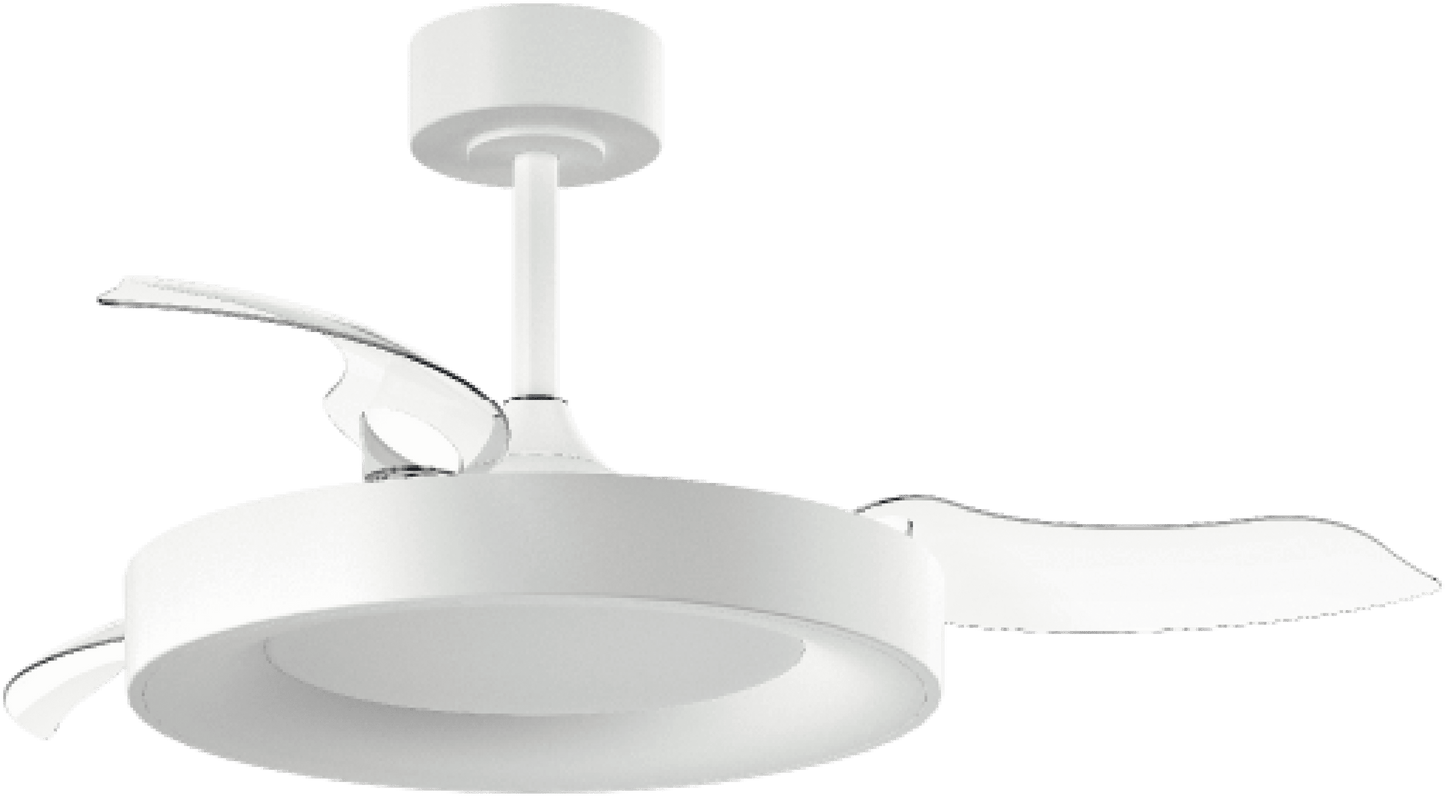 LYUSTRA UNIVERSAL FAN LAMP 50W WHITE 3CCT (TEKLED)
