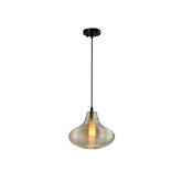 Chandelier 8444-1C E27 AMBER GLASS (TEKAVIZE)