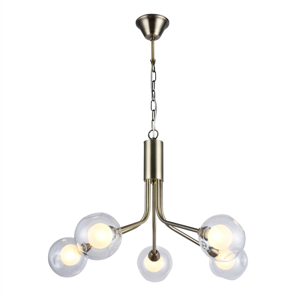 Chandelier HFD0263-5 5xG9 AB (TEKAVIZE)