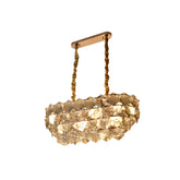 Chandelier SY6010-L900 12xE14 S-GOLD (TEKAVIZE)