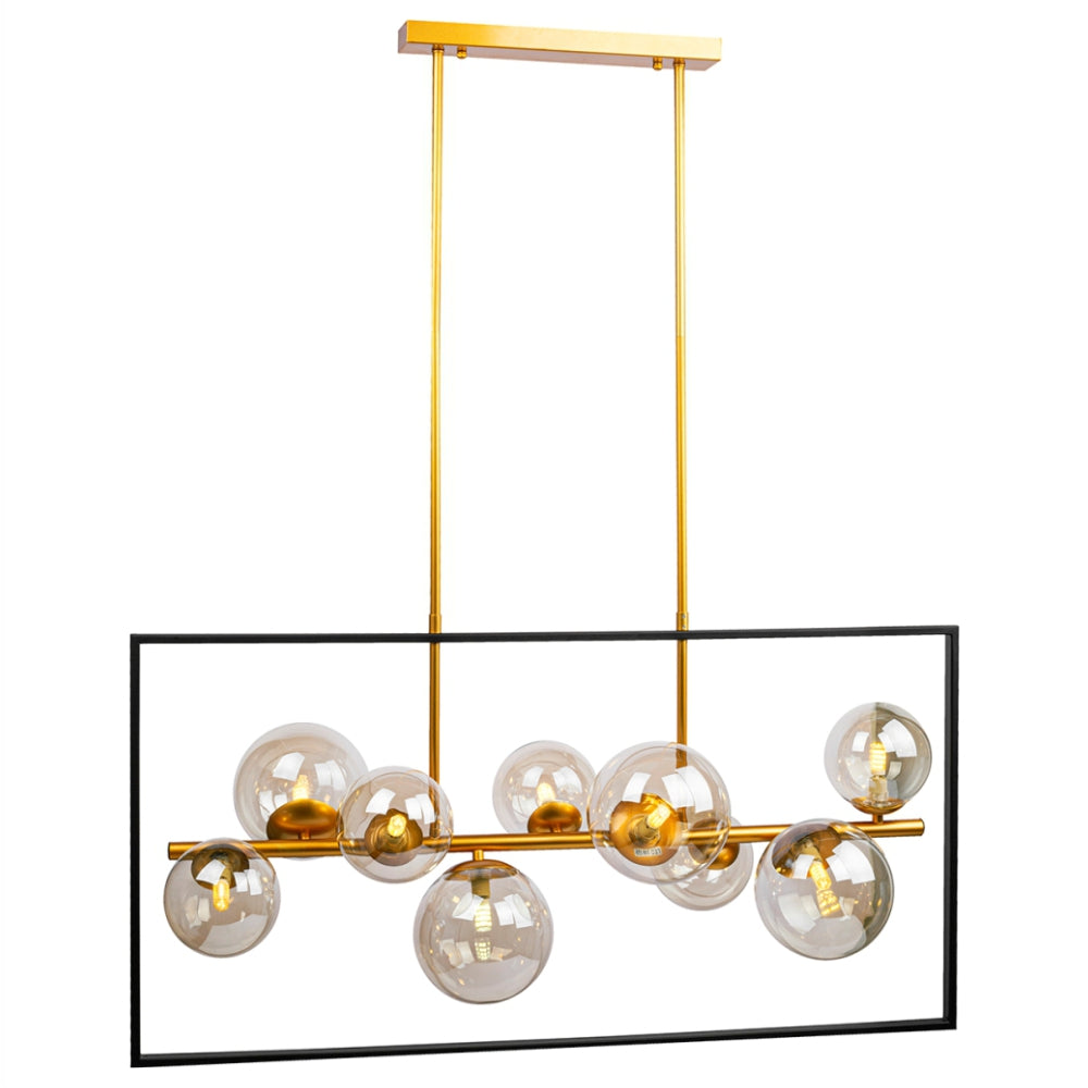 Chandelier MD75218-9 G9 3W GOLD s ramkoi(TEKAVIZE)