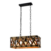 Chandelier 9920-3 METAL+ROPE 3xE27 (TEKAVIZE)