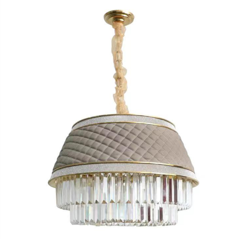 Chandelier 15026D 8xE14 GOLD D600xH450 (TEKAVIZE)