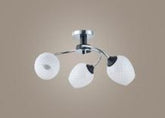 Chandelier 32420 3xE27 CHROME+BLACK (TEKAVIZE)
