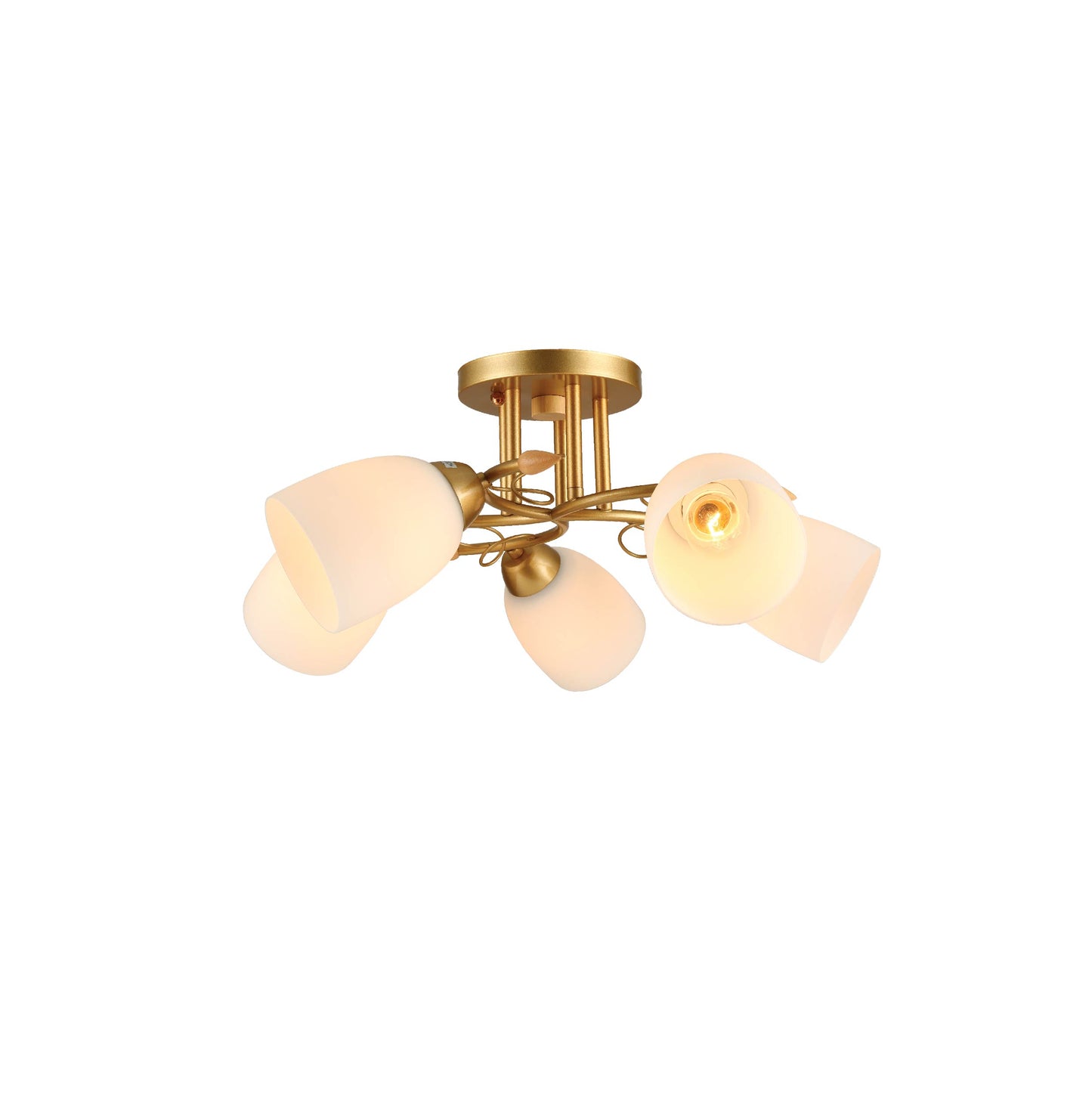 Chandelier 32348 E27 CHAMPAGNE+GOLD (TEKAVIZE)