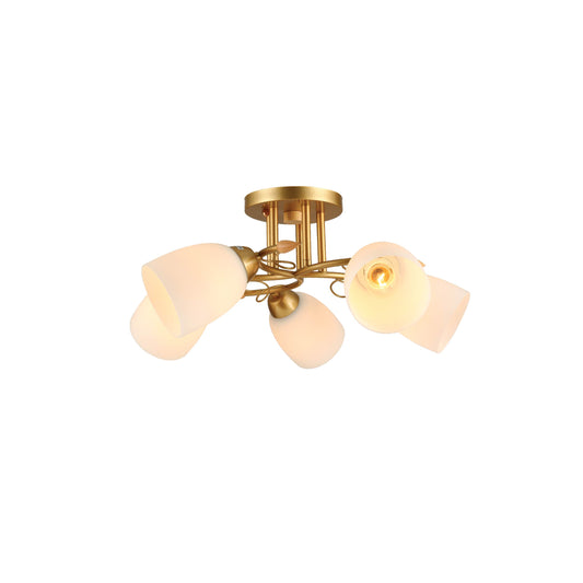 Chandelier 32348 E27 CHAMPAGNE+GOLD (TEKAVIZE)