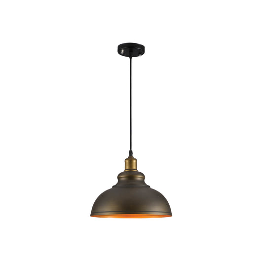 Dome Industrial Large Metal Ceiling Pendant Light E27