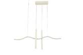 LED PENDANT LIGHT D800 WHITE 18W CCT CHANGEBLE (TEKLED)