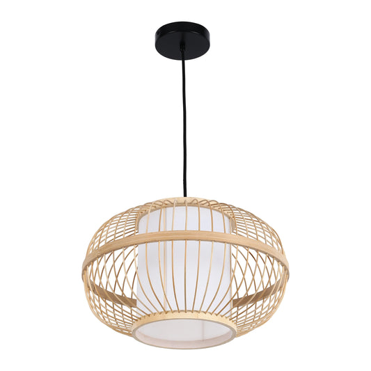 Woven Pendant Light Collection - Rope, Bamboo and Wood