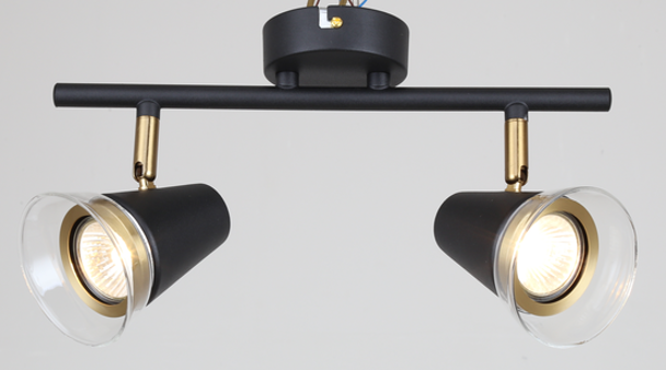 PENDANT LAMP 68744 BLACK+BRASS GU10(TEKLED)