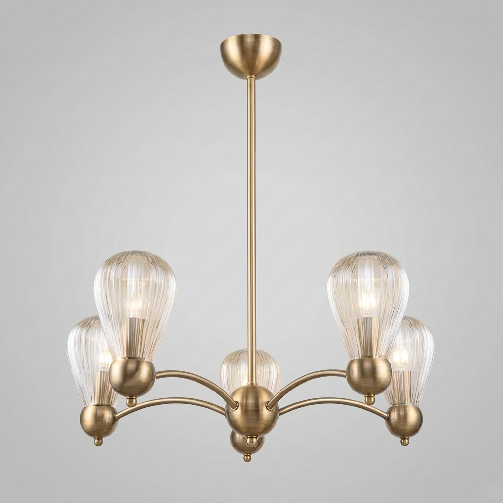 PENDANT LAMP 68690 ANTIQUE BRASS E14 (TEKLED)