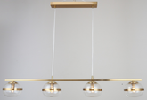 PENDANT LAMP 68767/4 BRASS G9X4 (TEKLED)