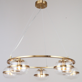 PENDANT LAMP 68767/5 BRASS G9X5 (TEKLED)