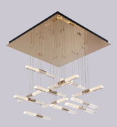 PENDANT LAMP MD6915-A26 GOLD 91W 3CCT (TEKLED)