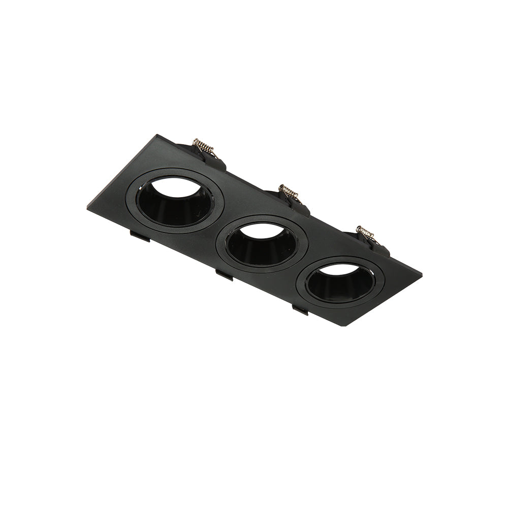 Rectangle Polycarbonate Tilt Recessed Downlight GU10