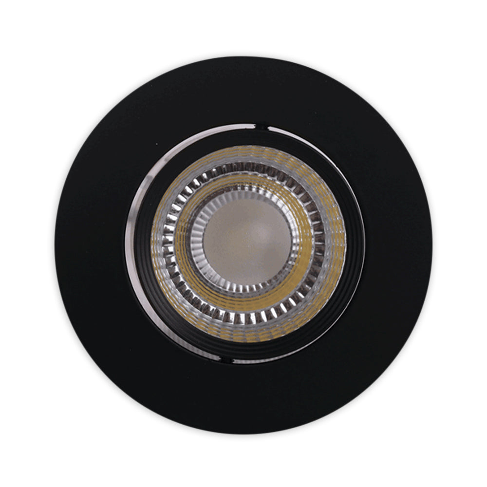 DOWNLIGHT LED 2527B 10W BLACK 5000K(TT)