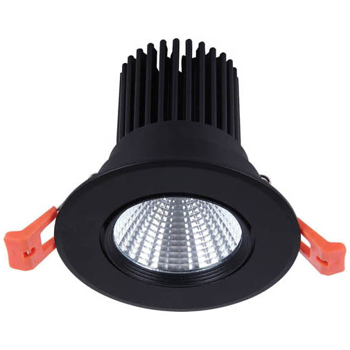 DOWNLIGHT LED 2527B 10W BLACK 5000K(TT)
