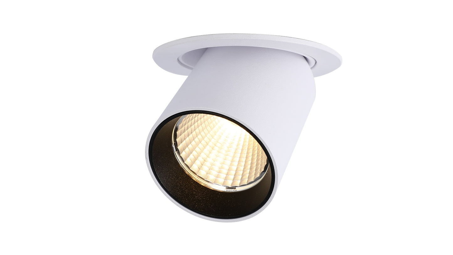 LED DOWNLIGHT FS09 WHITE 7W 3CCT (TEKLED)