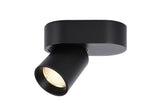 LED DOWNLIGHT FS10 BLACK 7W 3CCT (TEKLED)
