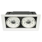 DOWNLIGHT LED DD1218 2x10W WHITE 3000K(TS)
