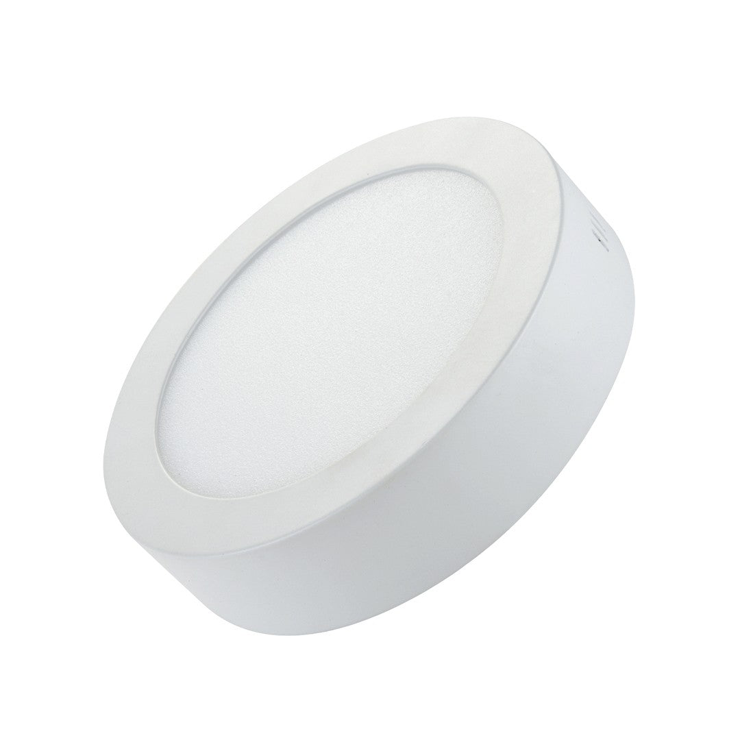 LED Round Panel 12W 6000K SURFACE/M (HAIGER)