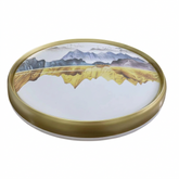 LED FLUSH CEILING LIGHT D500 GOLD 6000K/4000K/3000K 40WX2(TEKLED)