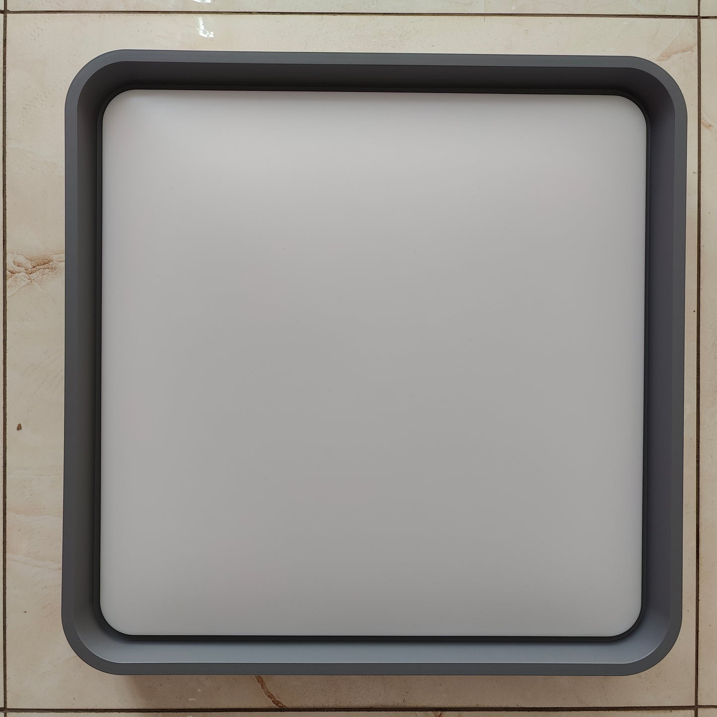 LED SQUARE FLUSH CEILING LIGHT BLUE
