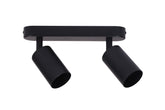 ADJUSTABLE GU5.3 SPOTLIGHT 2 WAY BLACK(TEKLED)