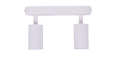 ADJUSTABLE GU5.3 SPOTLIGHT 2 WAY WHITE(TEKLED)