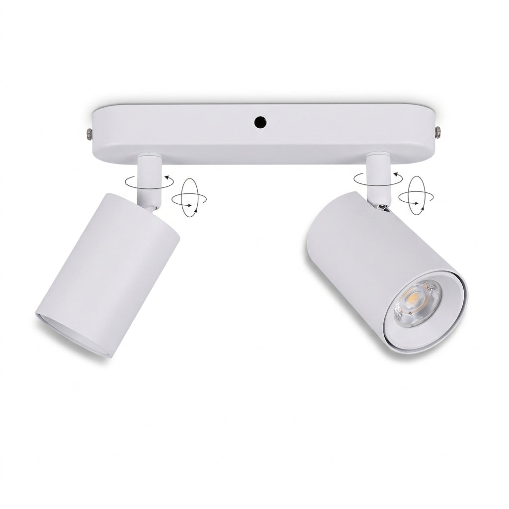 ADJUSTABLE GU5.3 SPOTLIGHT 2 WAY (TEKLED) (Bulb Not Included)