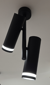 SPOTLIGHT 2-WAY H1133W GU10X2 WHITE(TEKLED)
